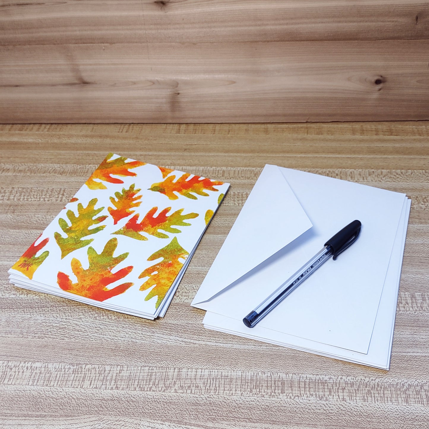 Set of 6 Original Greeting Card - Autumn