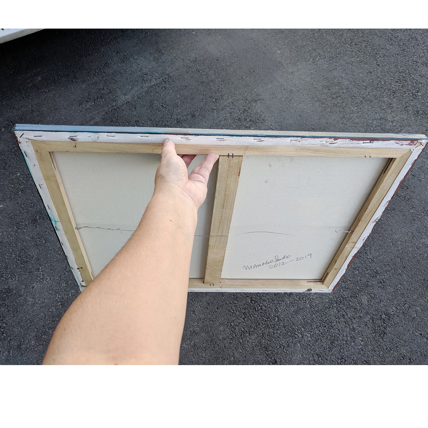 Color Study in Blue 24x18