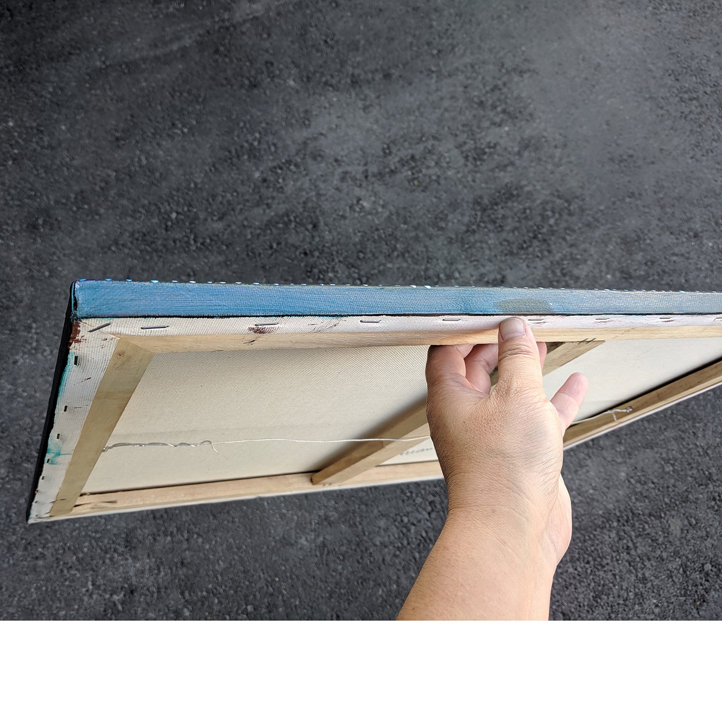 Color Study in Blue 24x18