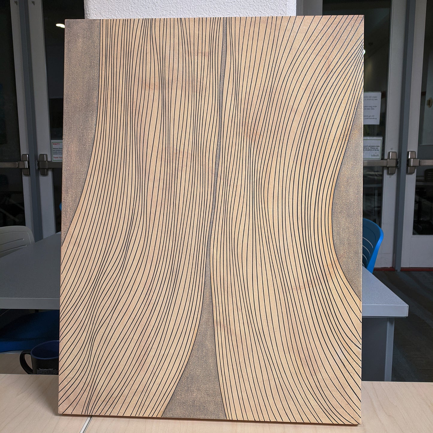 Faux Beige Marble 24x18