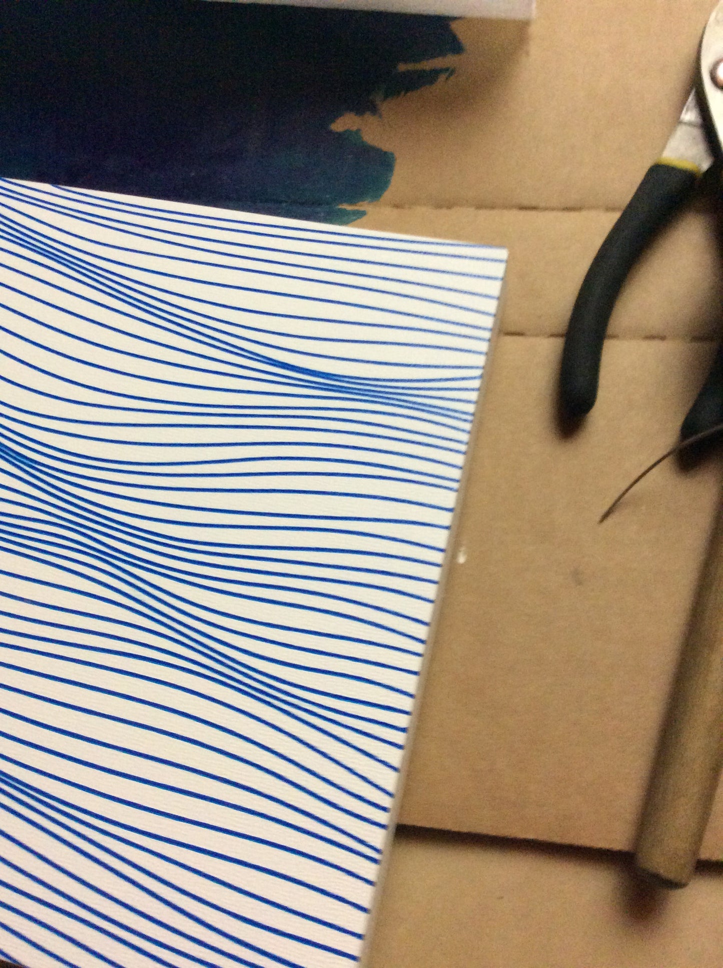 SOLD OUT - Color Study Deep Blue 8x10 take2