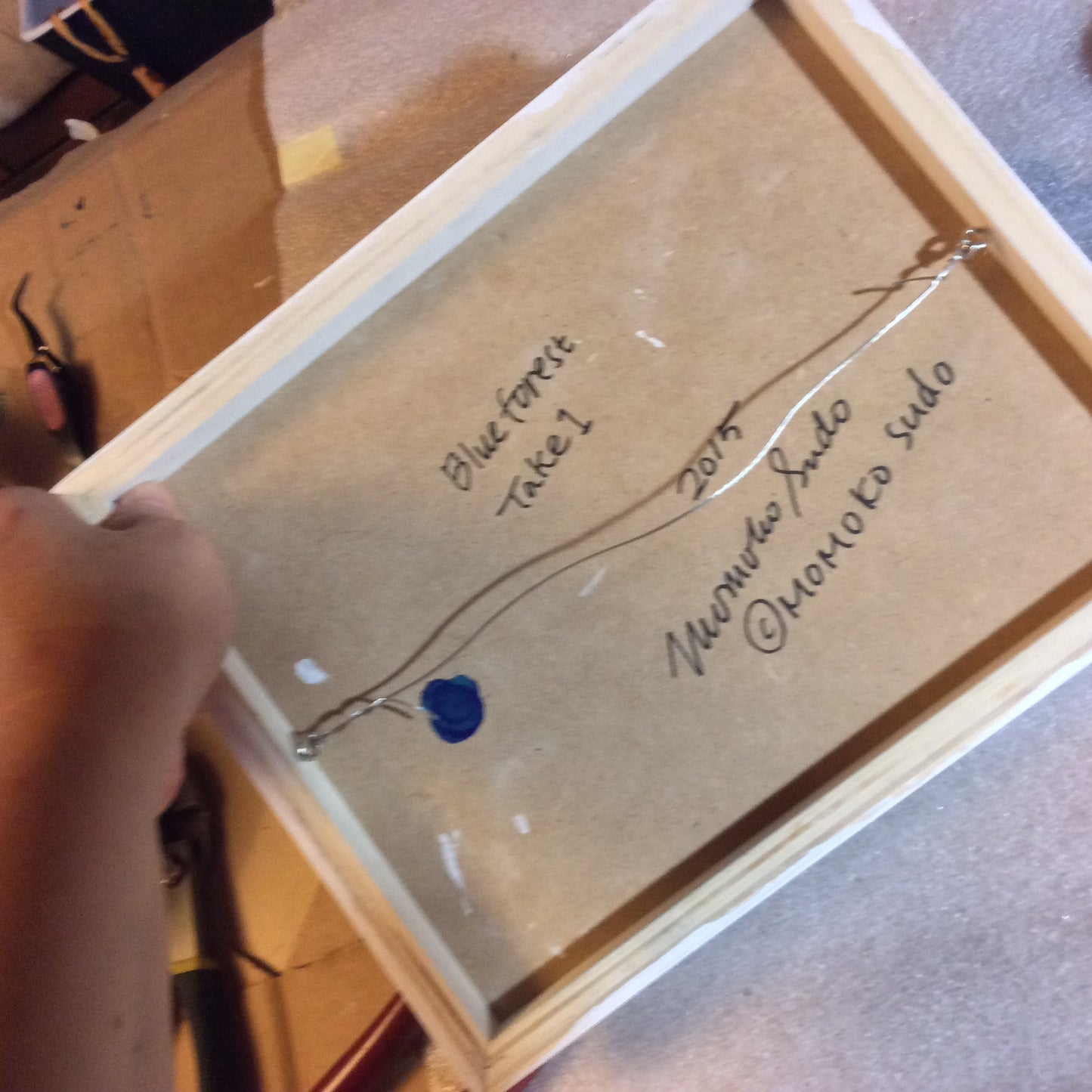 SOLD OUT - Color Study Deep Blue 8x10 take1 - SOLD OUT