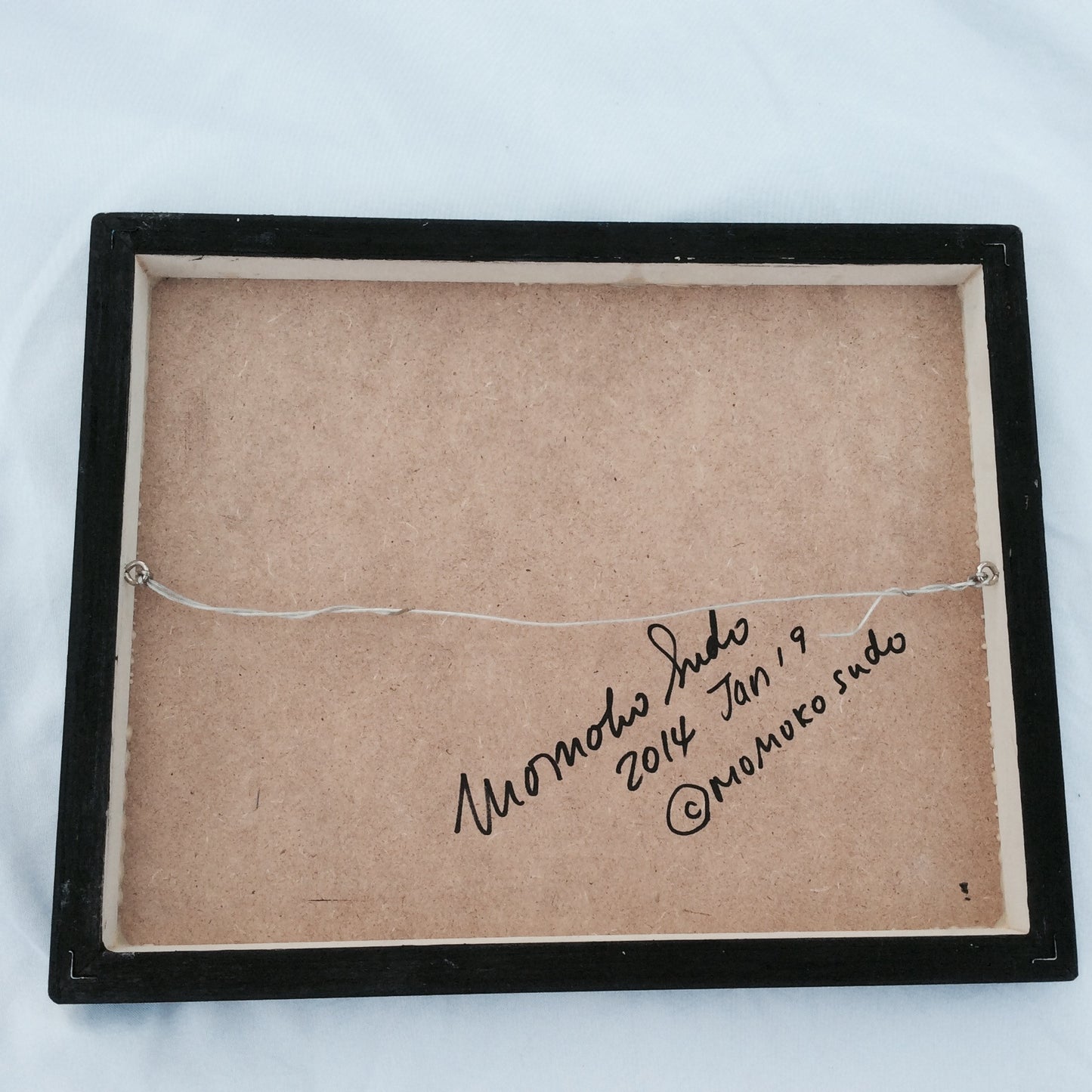 Black and white 8x10 wood