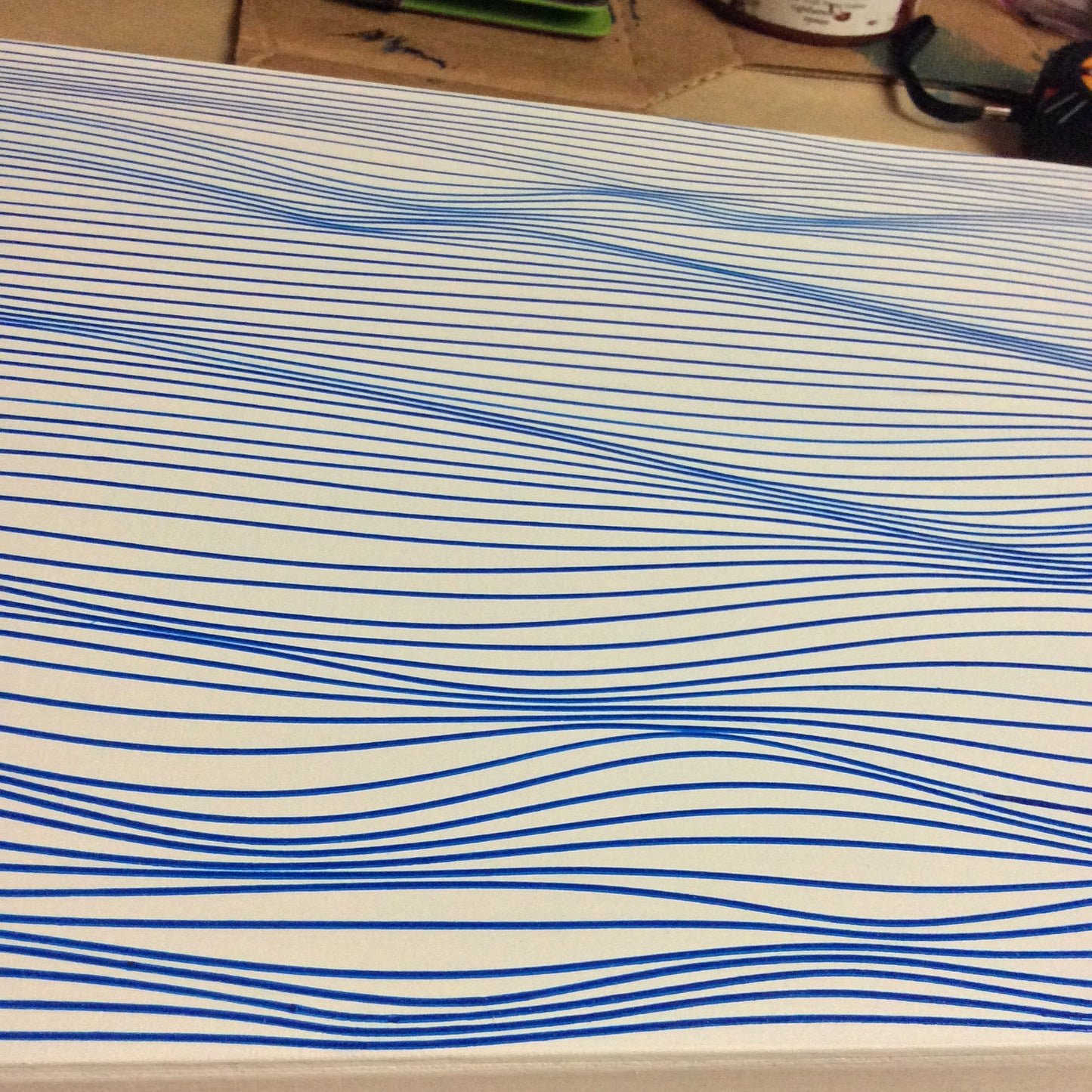 SOLD OUT - Color Study Deep Blue 11x14