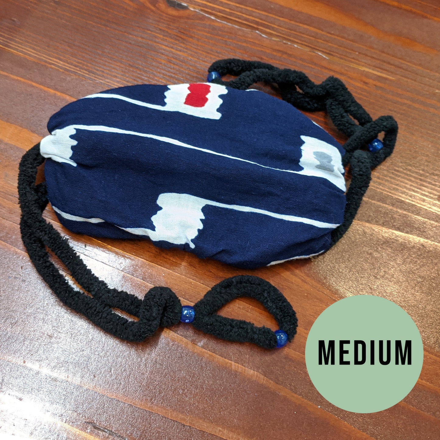 Medium - Dark Blue Blue Beads
