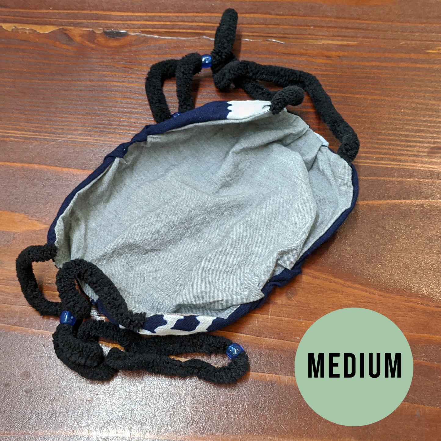 Medium - Dark Blue Blue Beads