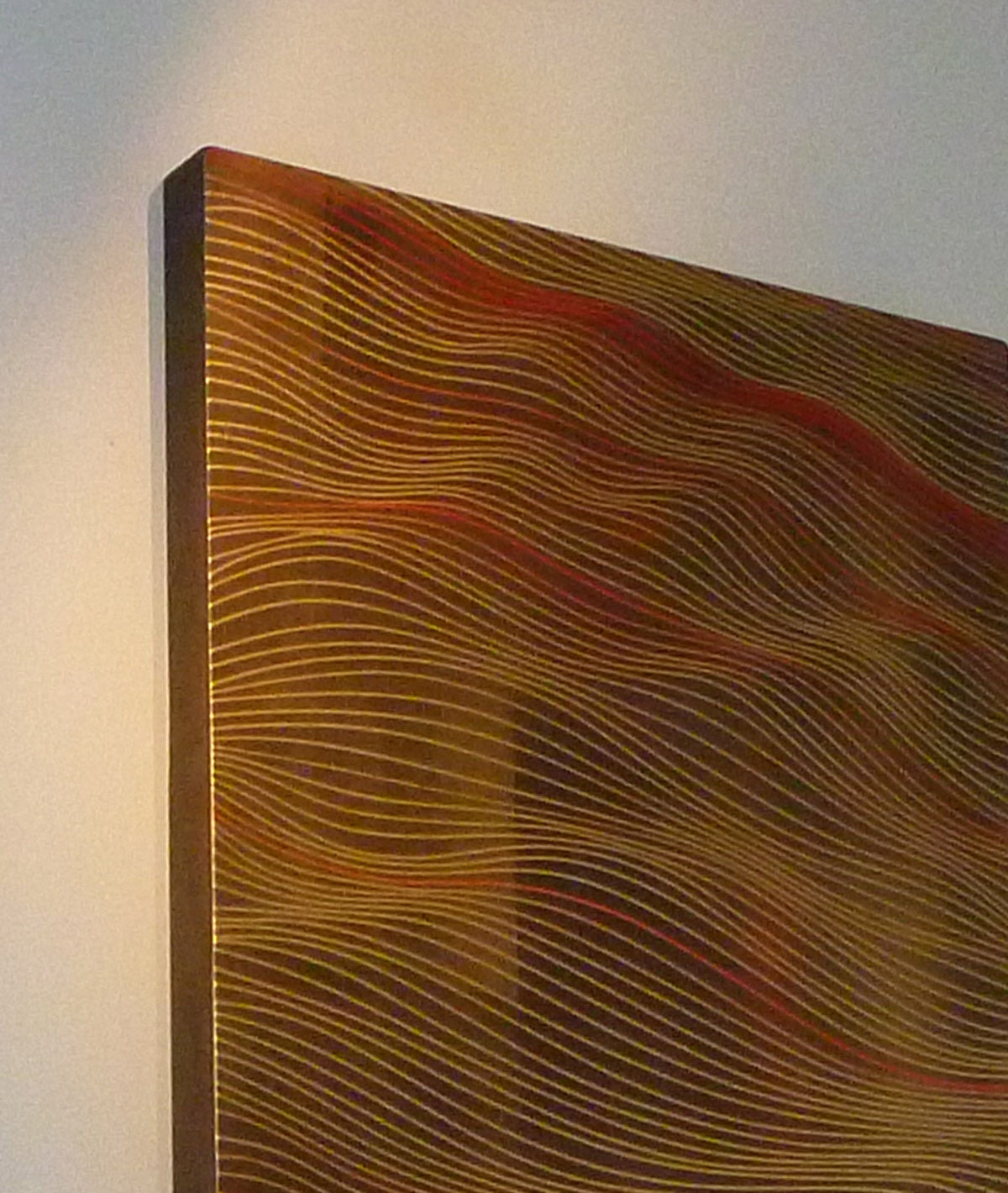 Meditation in Red 20 x 60 inches - free shipping in USA