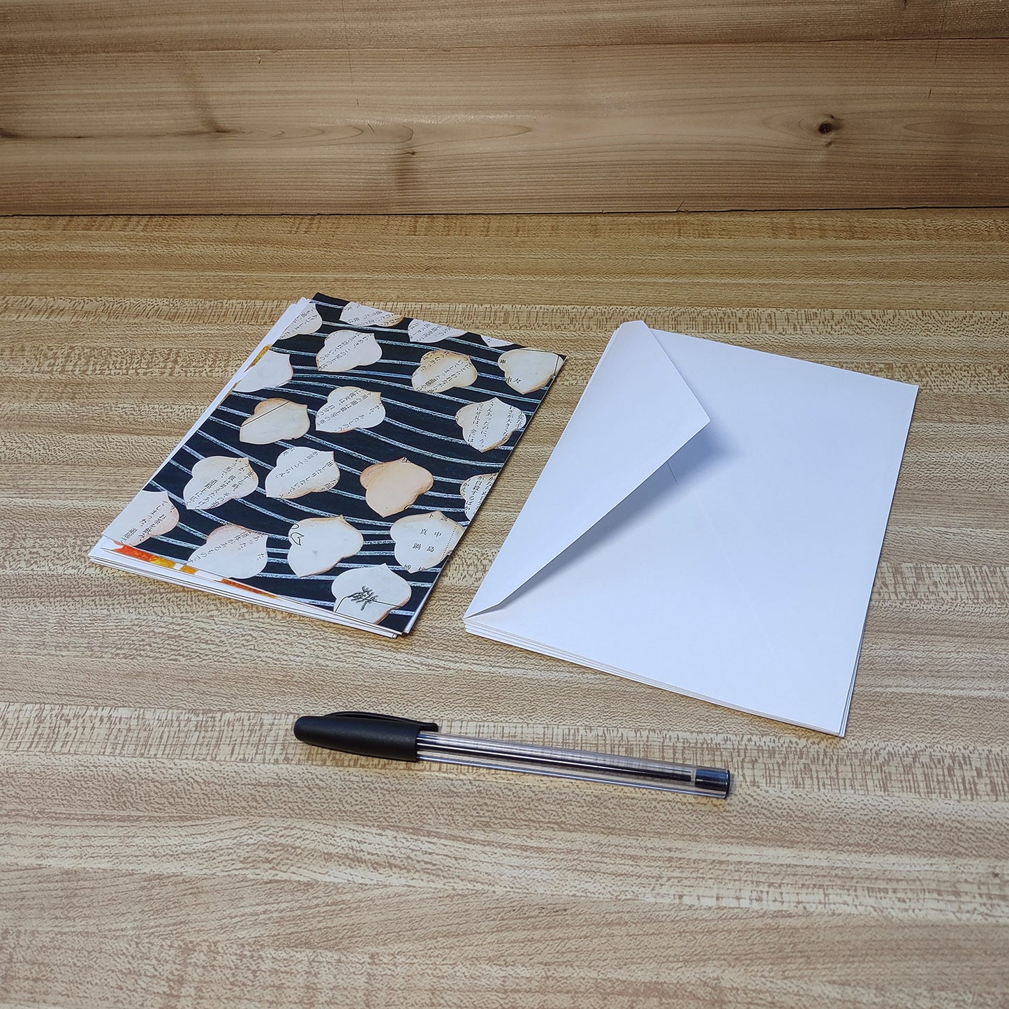 Set of 5 Original Greeting Card - Woods