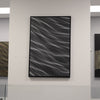 White on Black 2x3 feet B framed - Free Shipping in USA