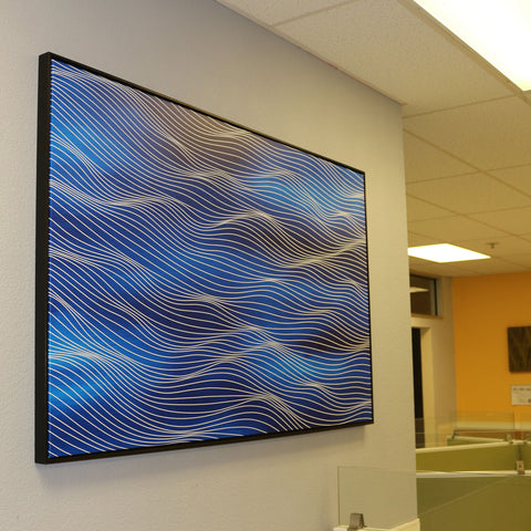SOLD OUT - Aqua 3x5 feet with frame -  SOLD OUT