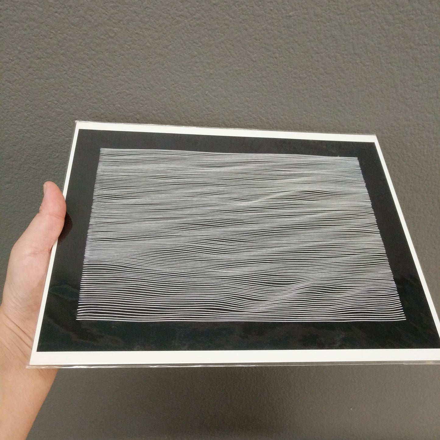 Simple Black and White 8.5x11 - Print on Paper - Free Shipping in USA