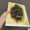 Pizza for One - Print on Paper 8.5x11 - Free Shipping in USA