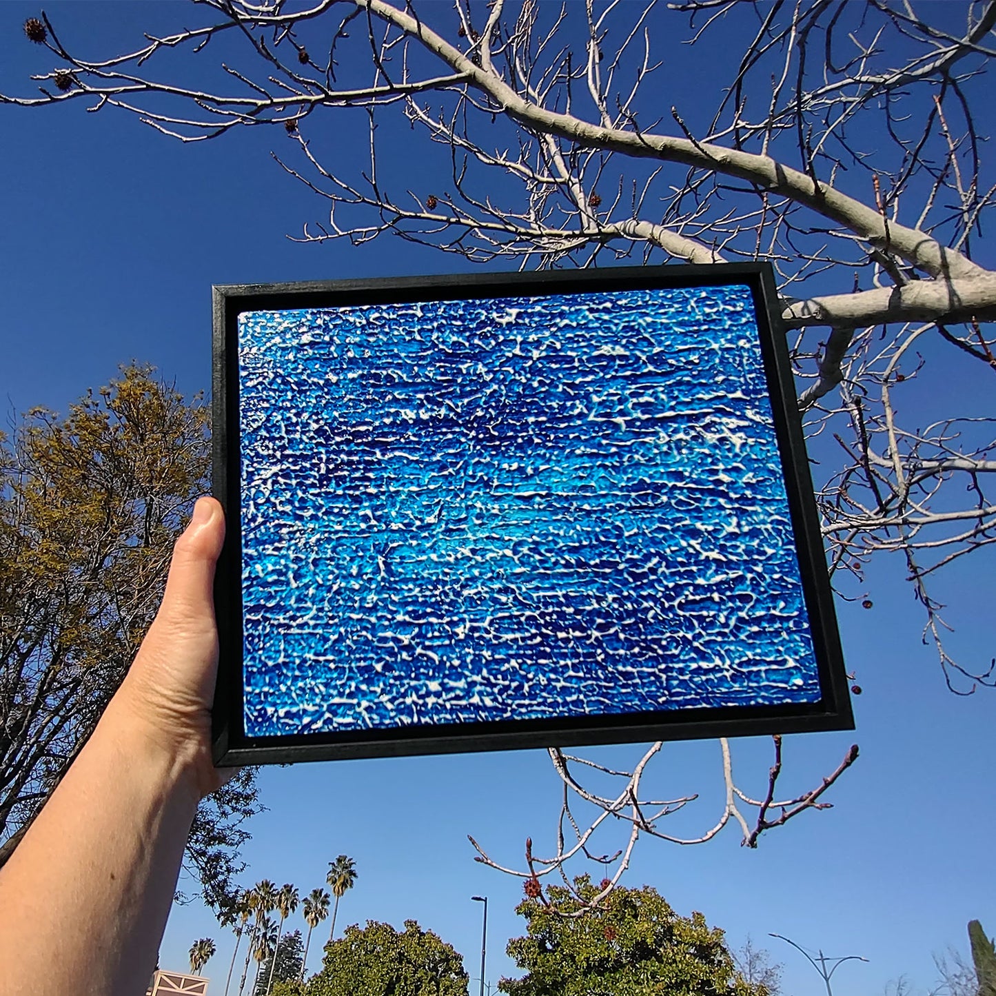 Texture in Blue - Take 1
