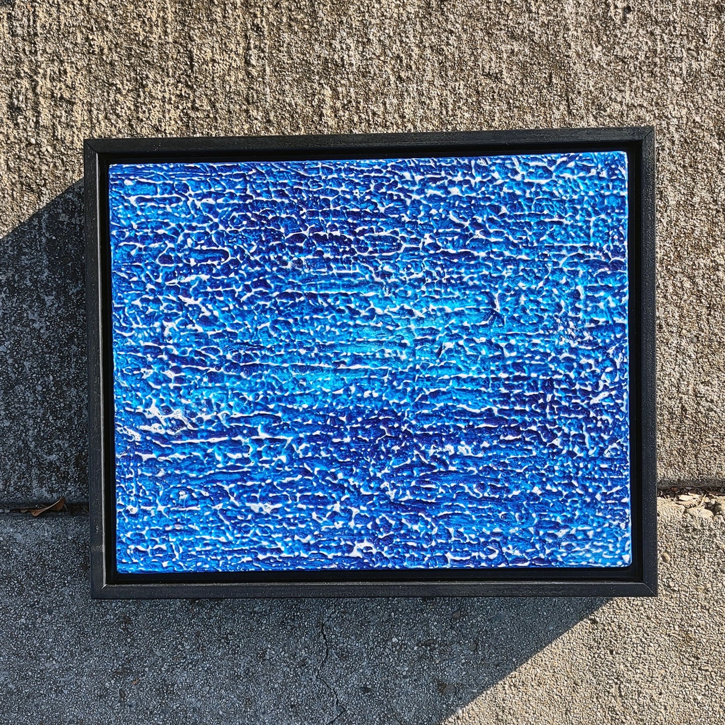 Texture in Blue - Take 1