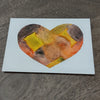 Set of 7 Original Mini Notecards - Momofied Sepia Hearts