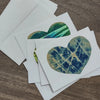 Set of 6 Original Mini Notecards - Momofied Offbeat Hearts