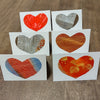 Set of 6 Original Mini Notecards - Momofied Quirky Hearts