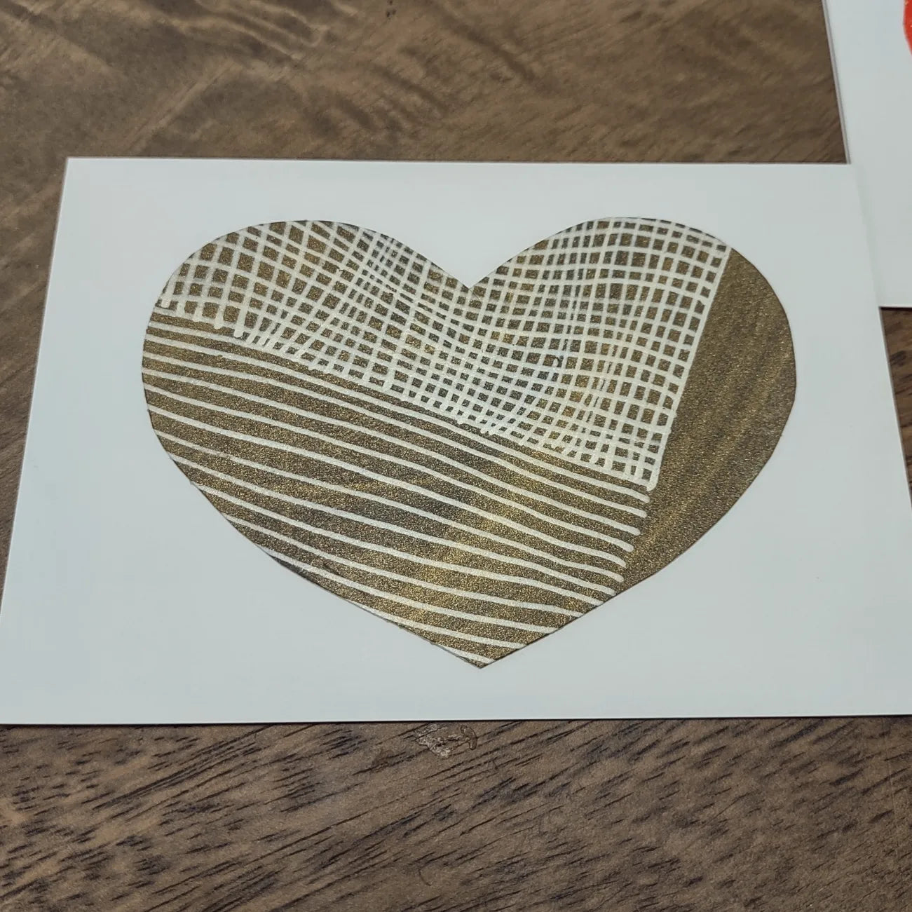 Set of 6 Original Mini Notecards - Momofied Quirky Hearts