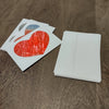 Set of 6 Original Mini Notecards - Momofied Quirky Hearts