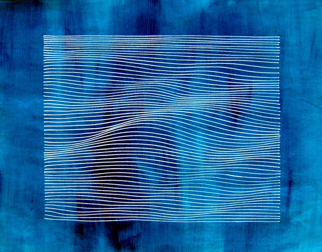 Aqua - Print on Paper 13x19 - free shipping in USA