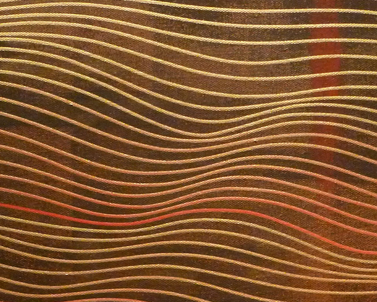 Meditation in Red 20 x 60 inches - free shipping in USA
