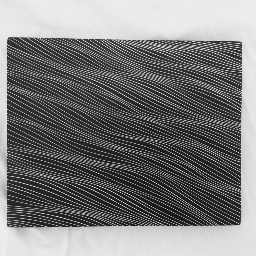 Black and white 8x10 wood